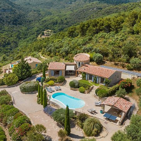 Villa La Genestiere - Familienoase Und Golfertraum Mit Infinity-Pool Und 180-Grad-Panoramablick Bis Zum Meer Сейан Екстериор снимка