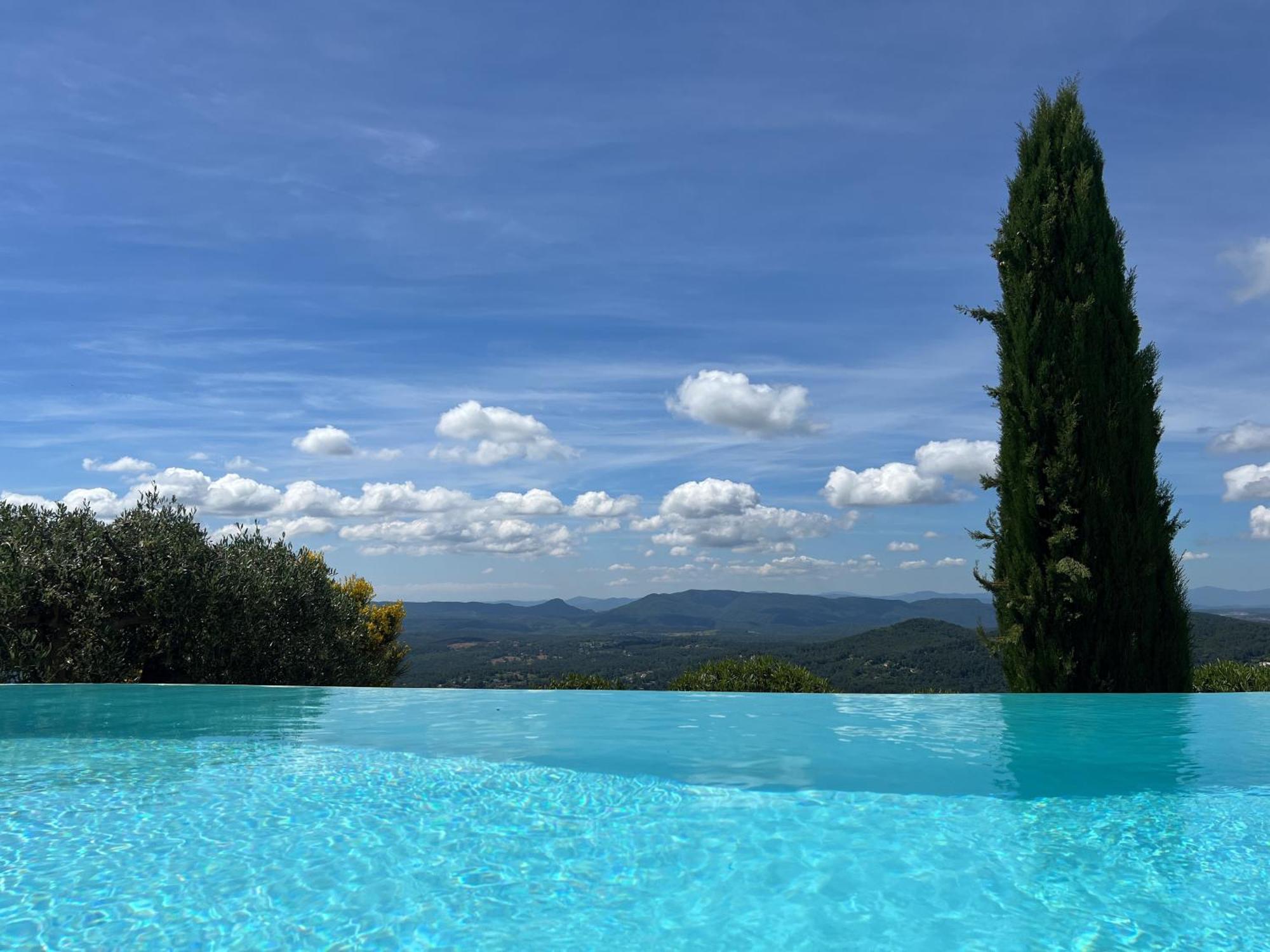 Villa La Genestiere - Familienoase Und Golfertraum Mit Infinity-Pool Und 180-Grad-Panoramablick Bis Zum Meer Сейан Екстериор снимка